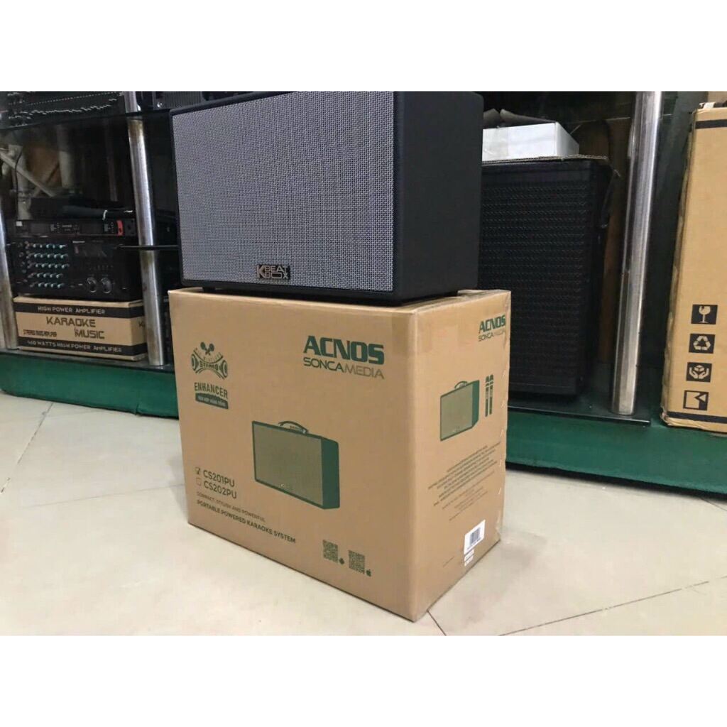 Loa Mini xách tay Acnos CS201PU - Hàng chính hãng - Gia Khang shop