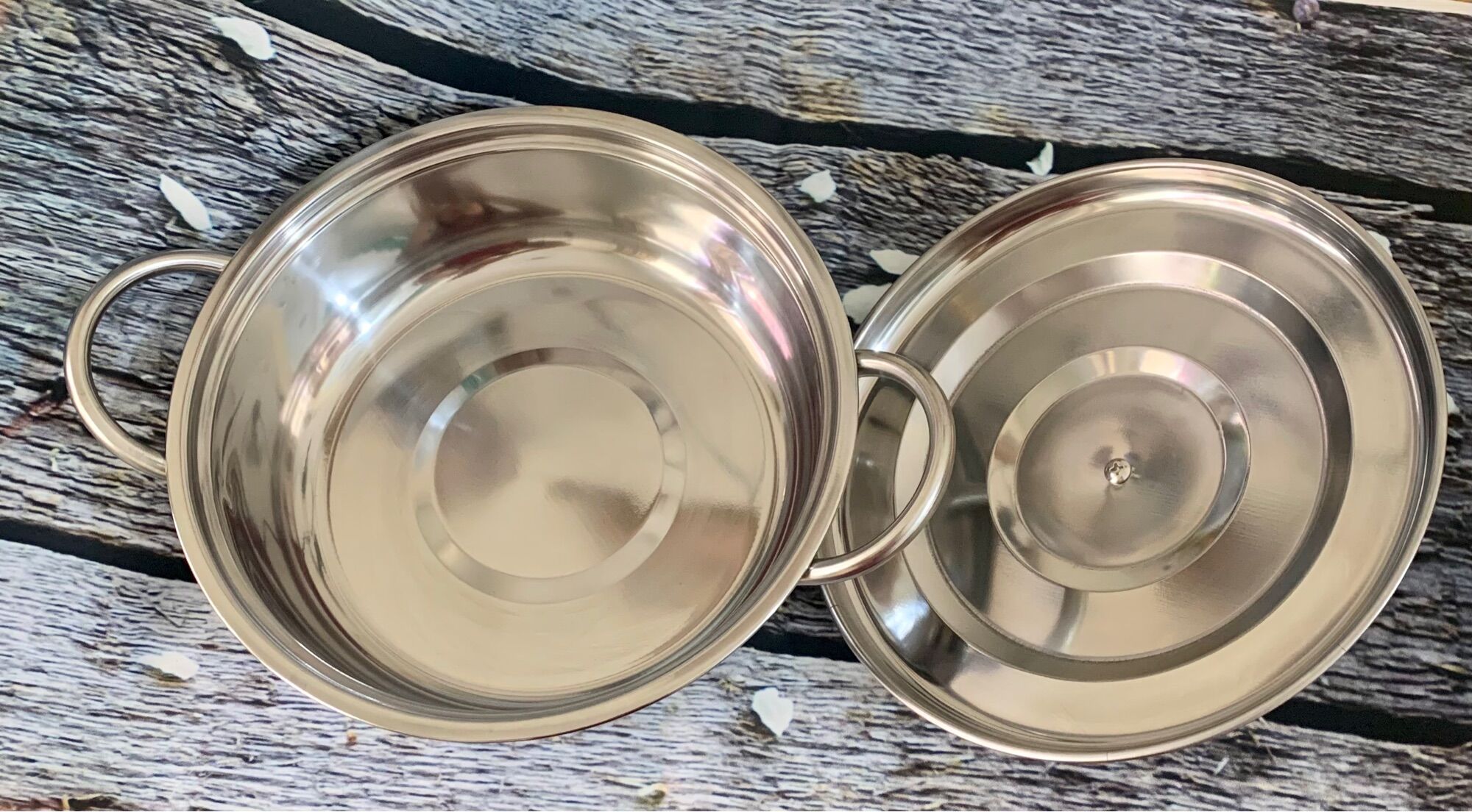 Nồi lẩu inox (size 20cm, 22cm, 24cm, 26cm)