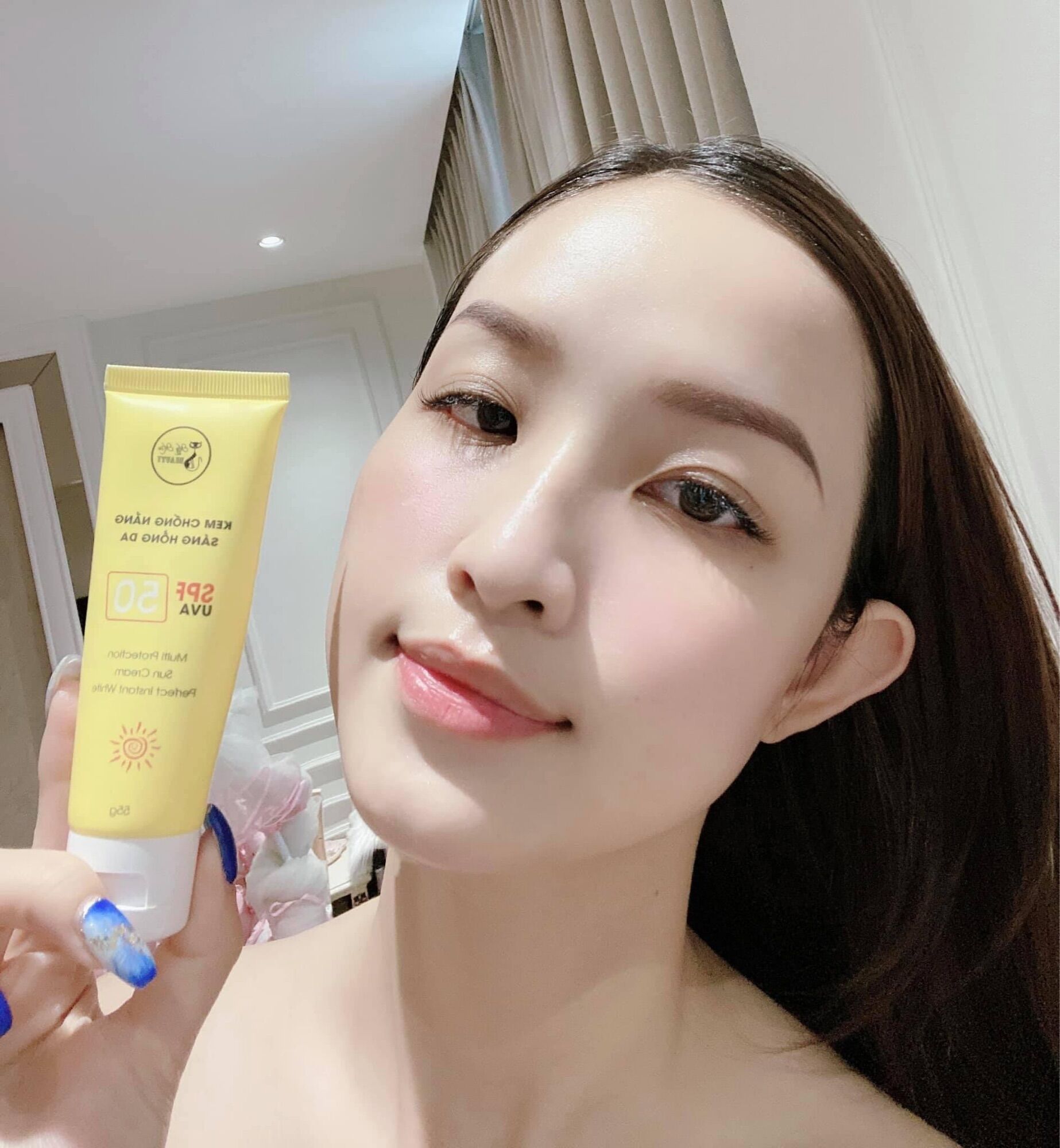 Kem Chống Nắng Sáng Hồng Da MY MIU