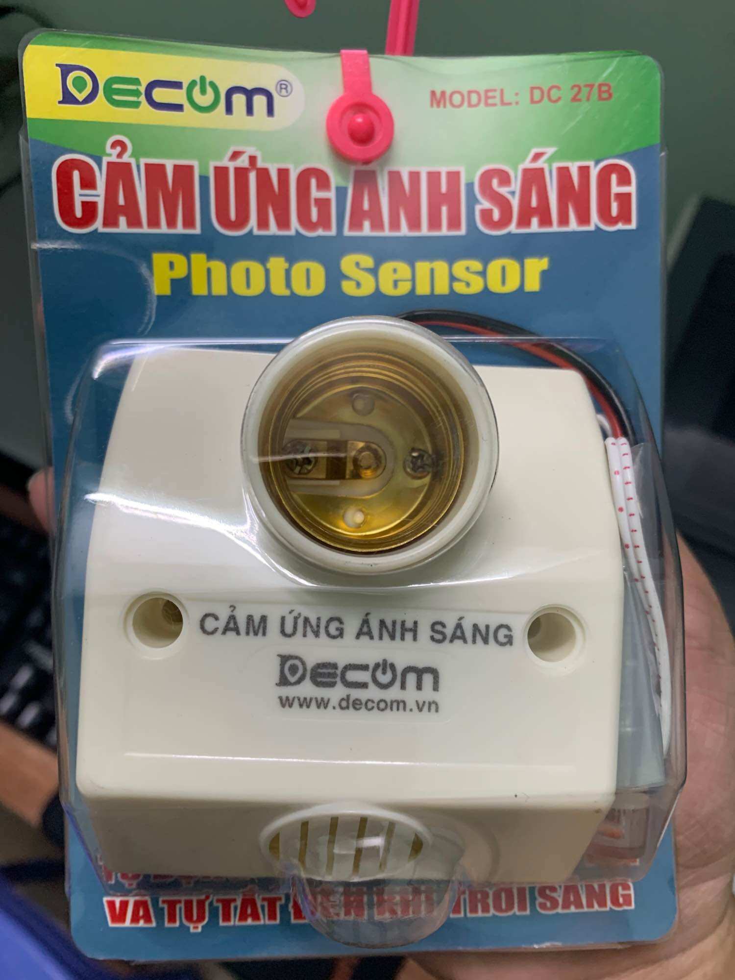 ĐUI ĐÈN CẢM ỨNG ÁNH SÁNG
