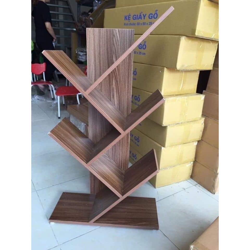 Giá kệ sách xương cá 5 tầng