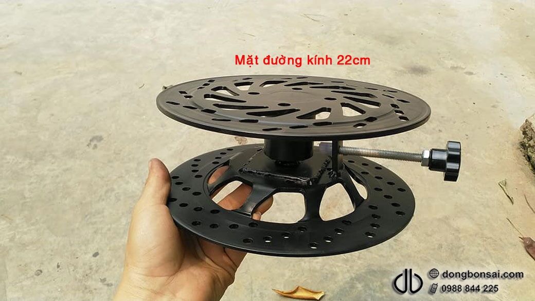 Bàn xoay bonsai, để bàn cắt tỉa cây cảnh   BX220-Fe