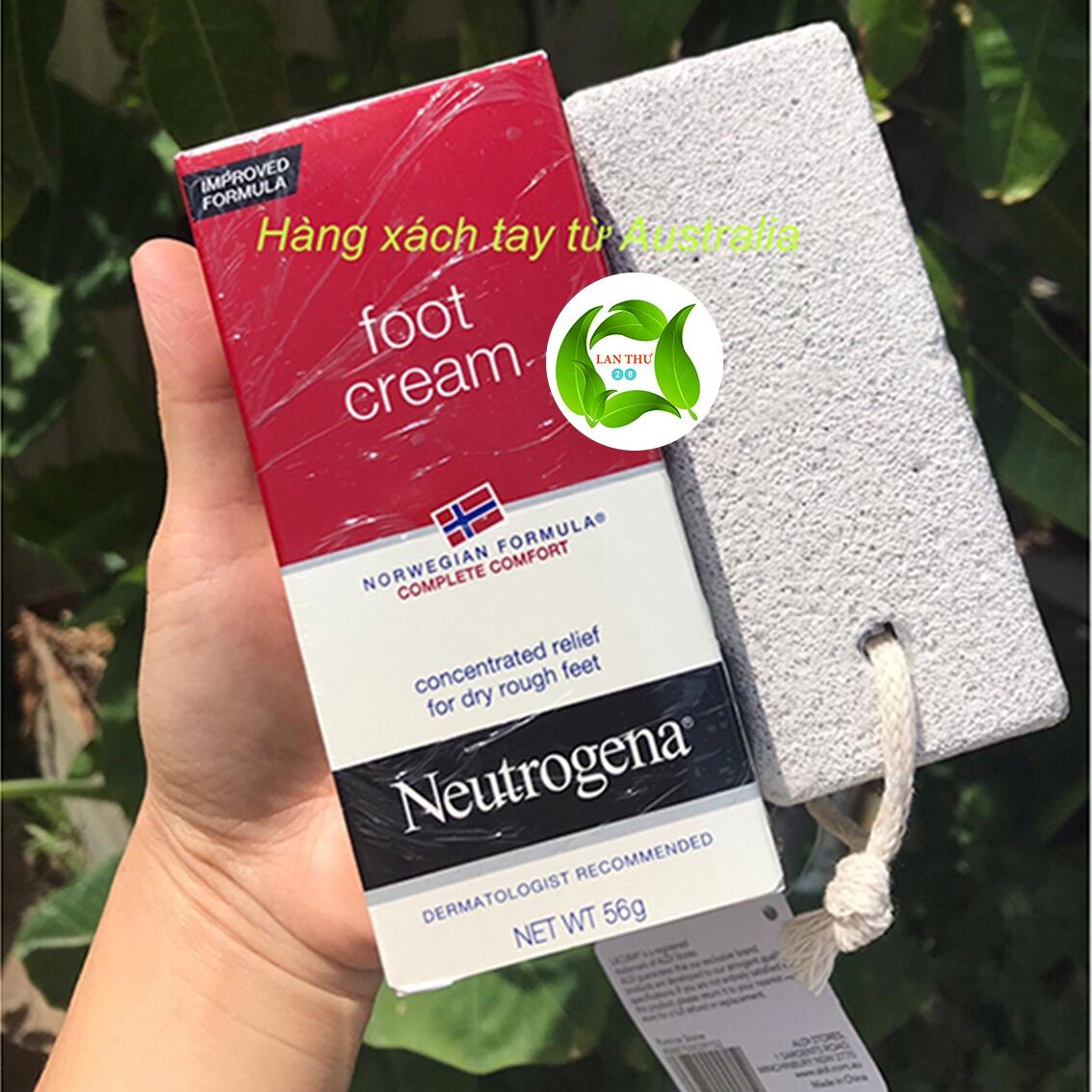 [Hcm]Kem Bôi Nứt Gót Chân Neutrogena Foot Cream 56G