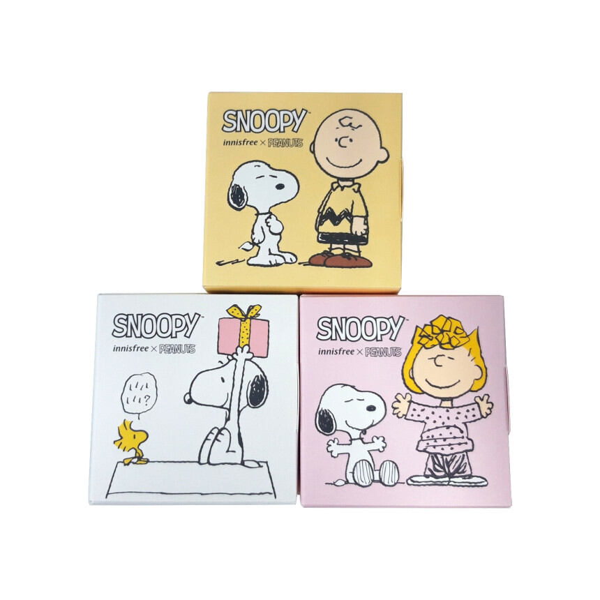 Phấn nước Innisfree No-Sebum Powder Cushion (Innisfree x Peanuts)