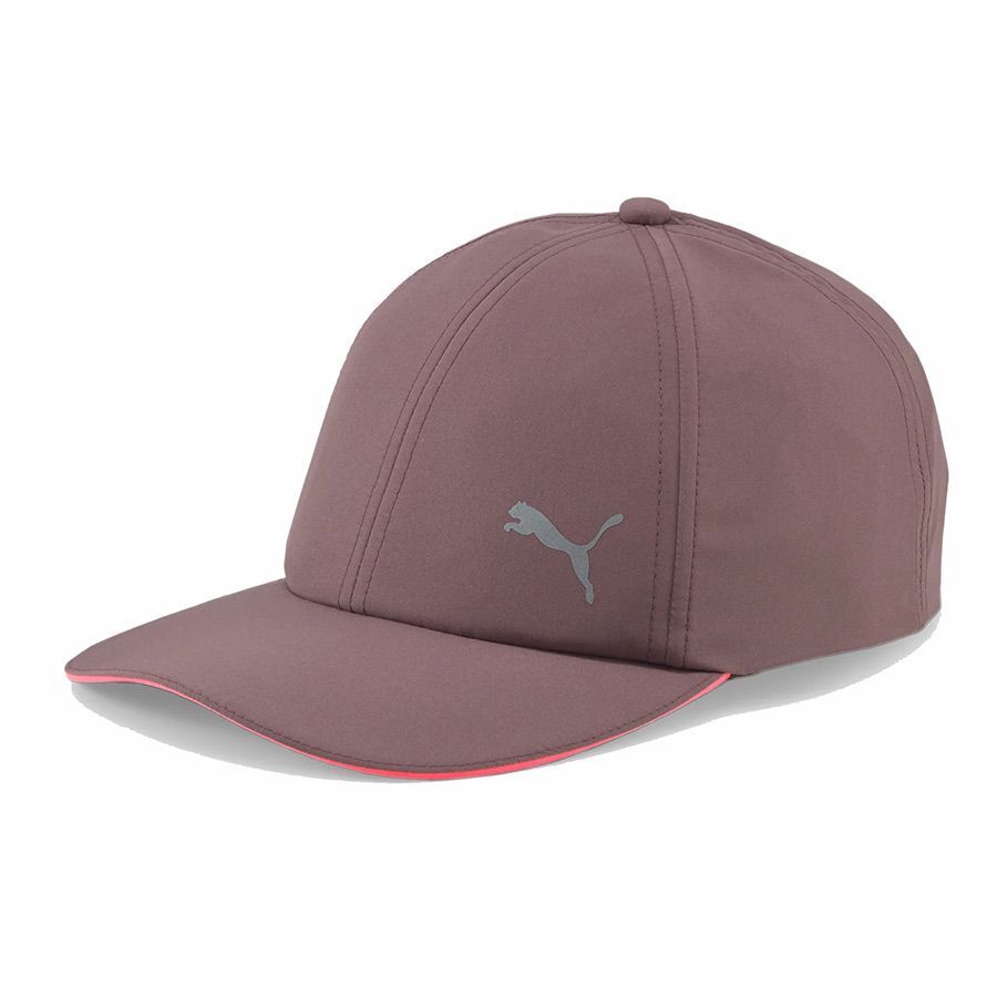 Nón lưỡi trai thễ thao Puma Essentials Running Cap. Màu nâu mận