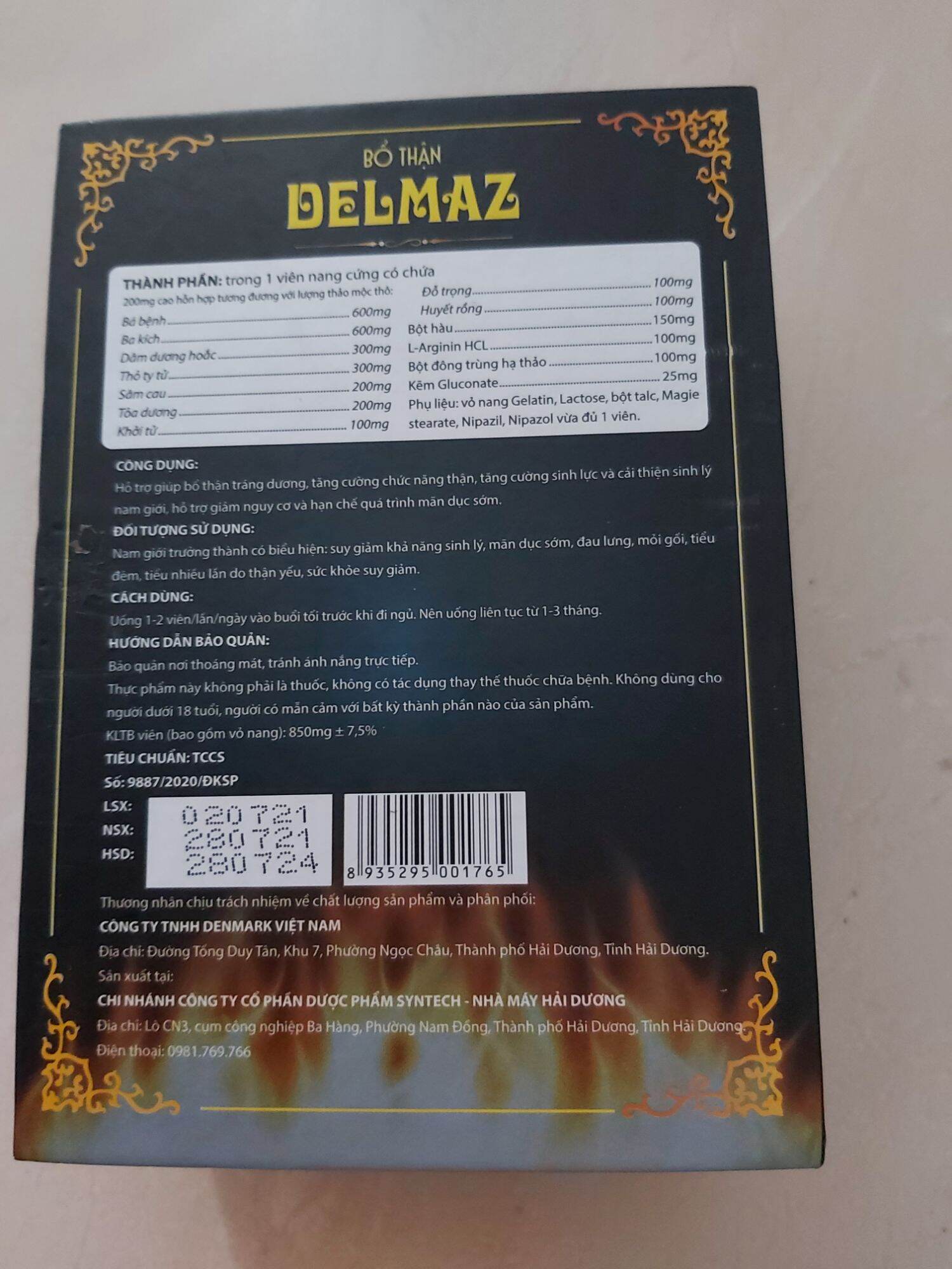 BỔ THẬN DELMAZ