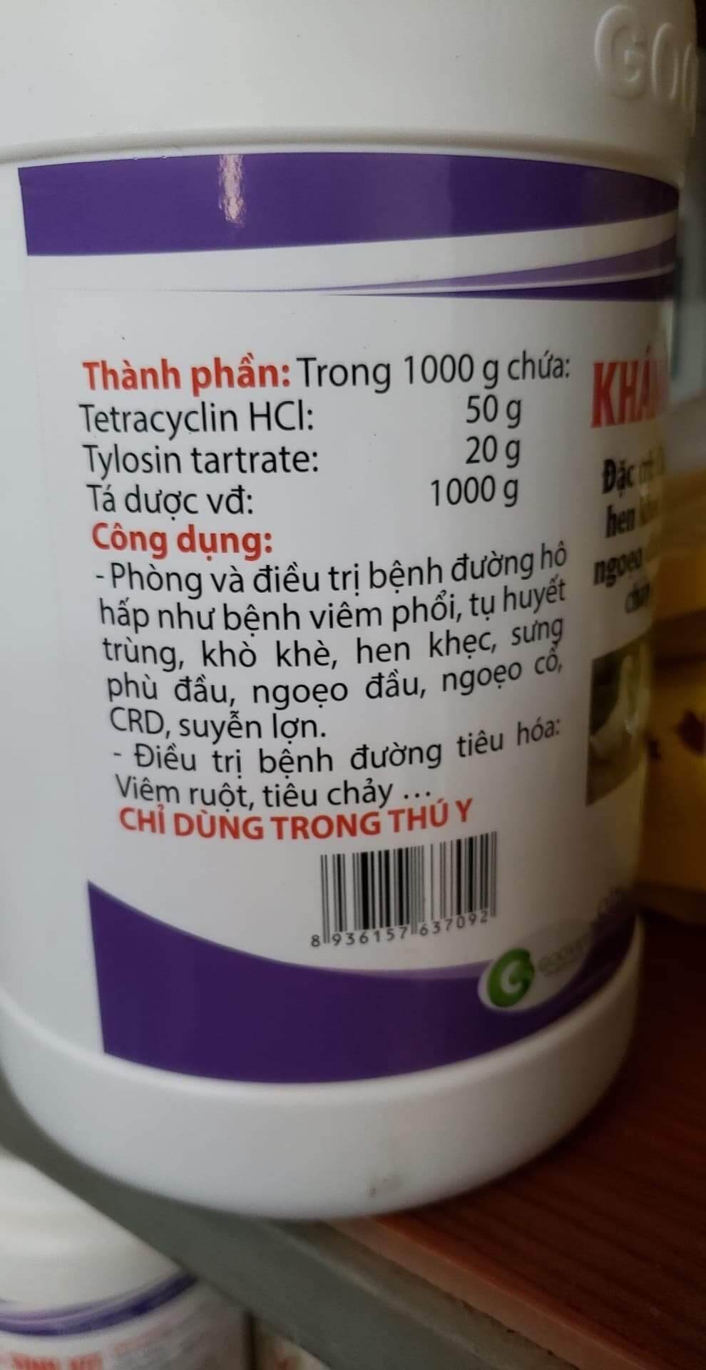 Khang sinh Vịt ngan 1kg