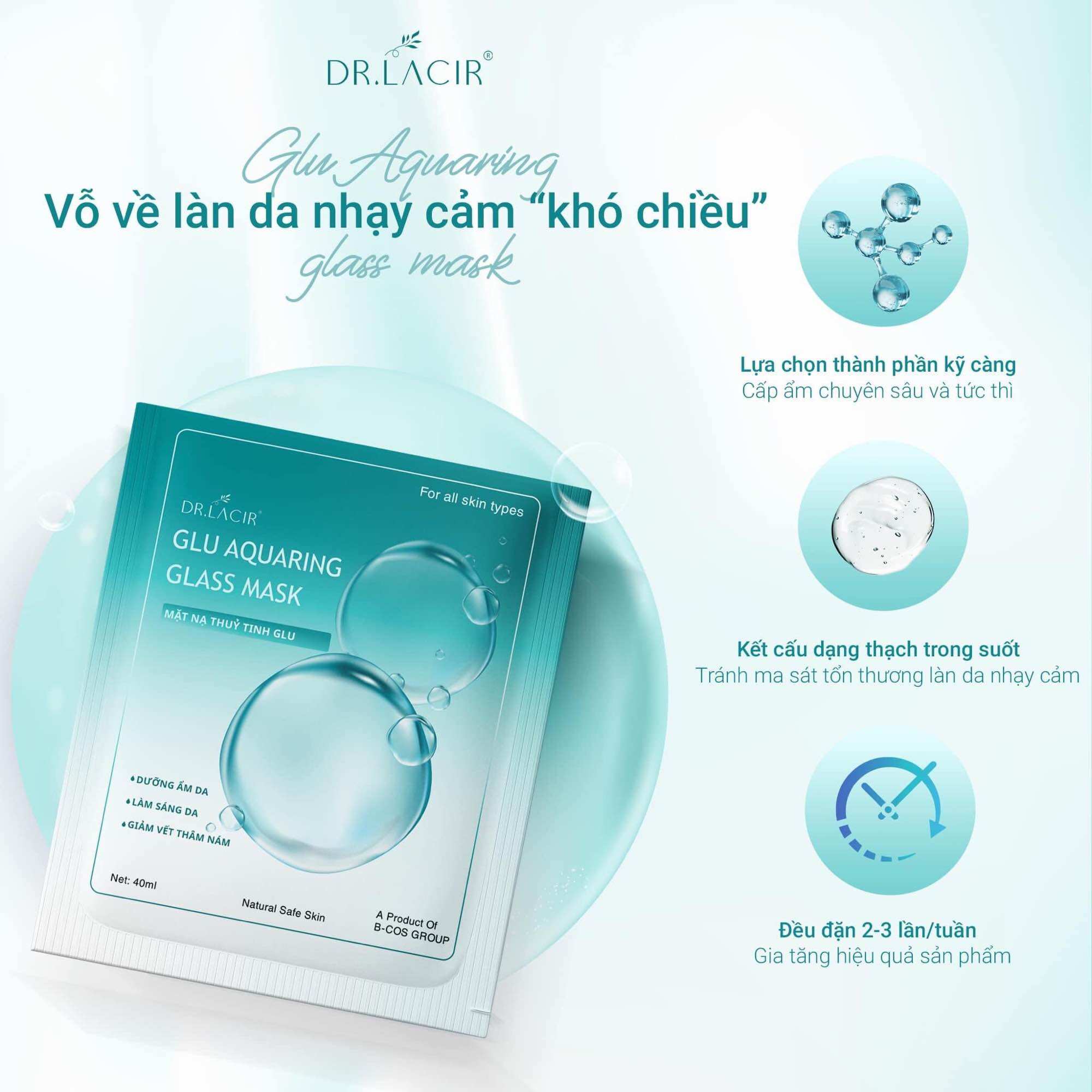 MẶT NẠ THỦY TINH CĂNG BÓNG