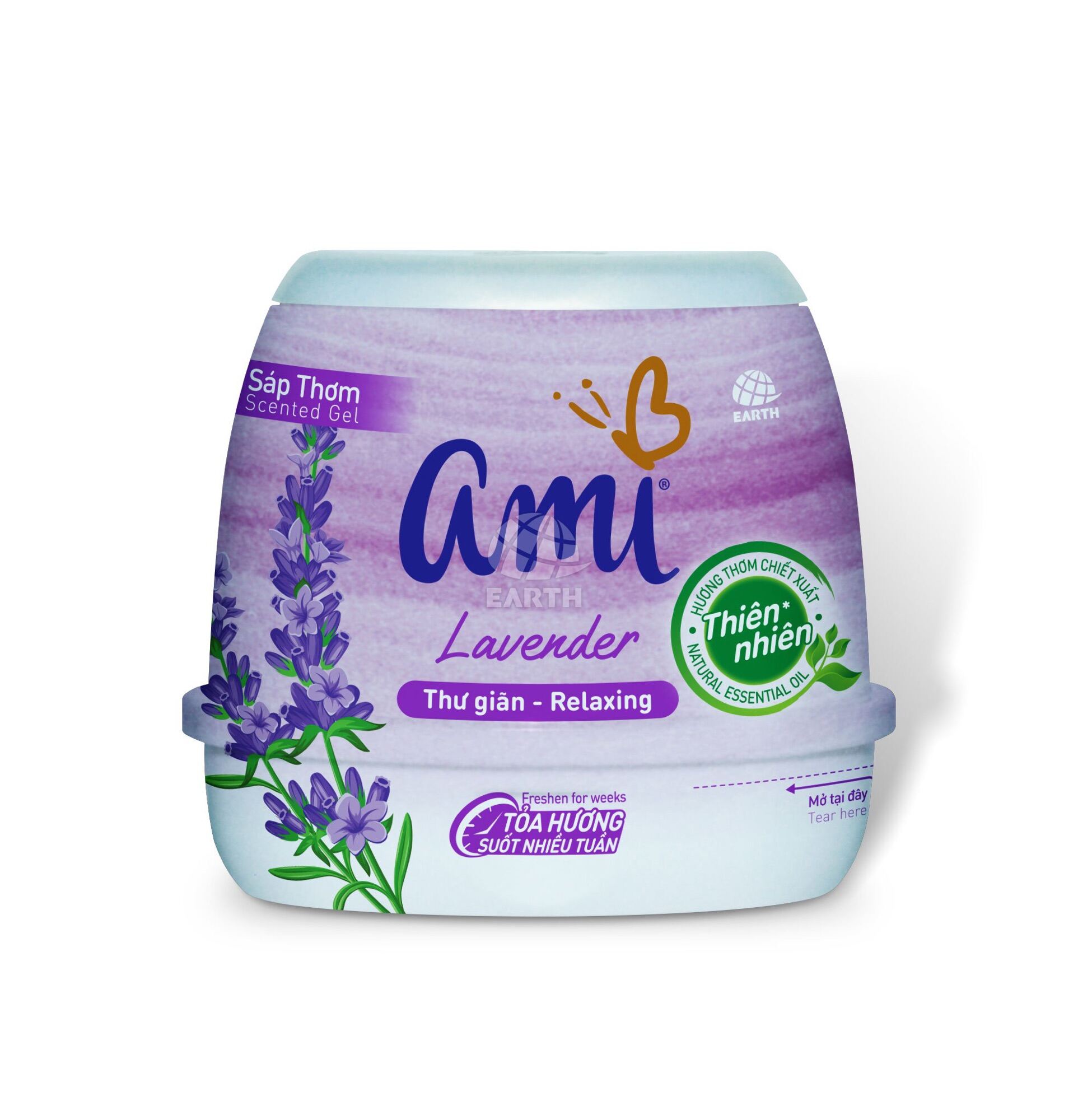 Sáp thơm khử mùi Ami 200 g -hương thơm chiết xuất thiên nhiên