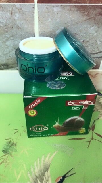 [HCM]KEM OHIO ỐC SÊN MỤN XOÁ THÂM LIỀN SẸO 18g