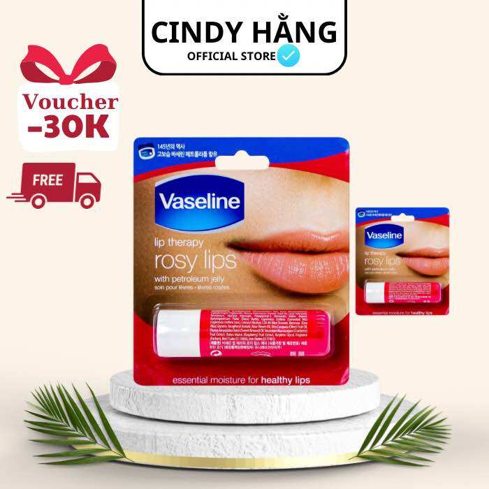 Son Dưỡng Môi Vaseline Hoa Hồng Lip Therapy Rosy Lips 7g