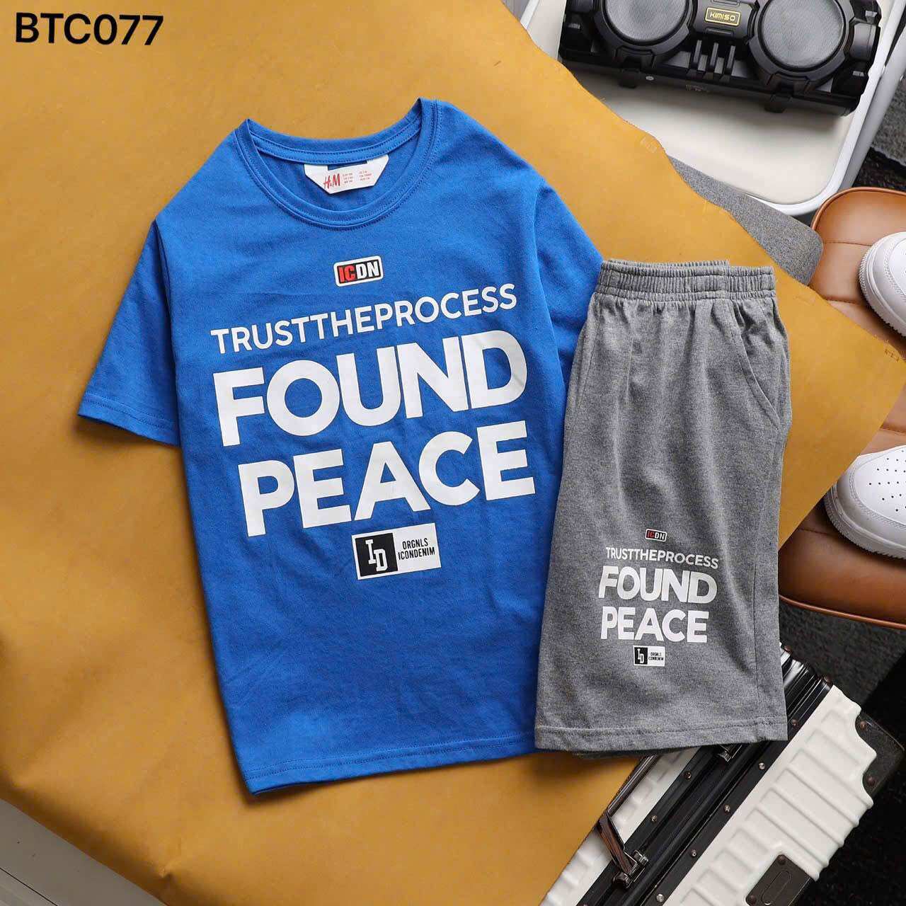 Bộ Thun Cotton Bé Trai BigSize (28-68kg)