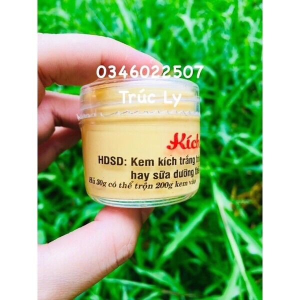 Kem kích trắng X6
