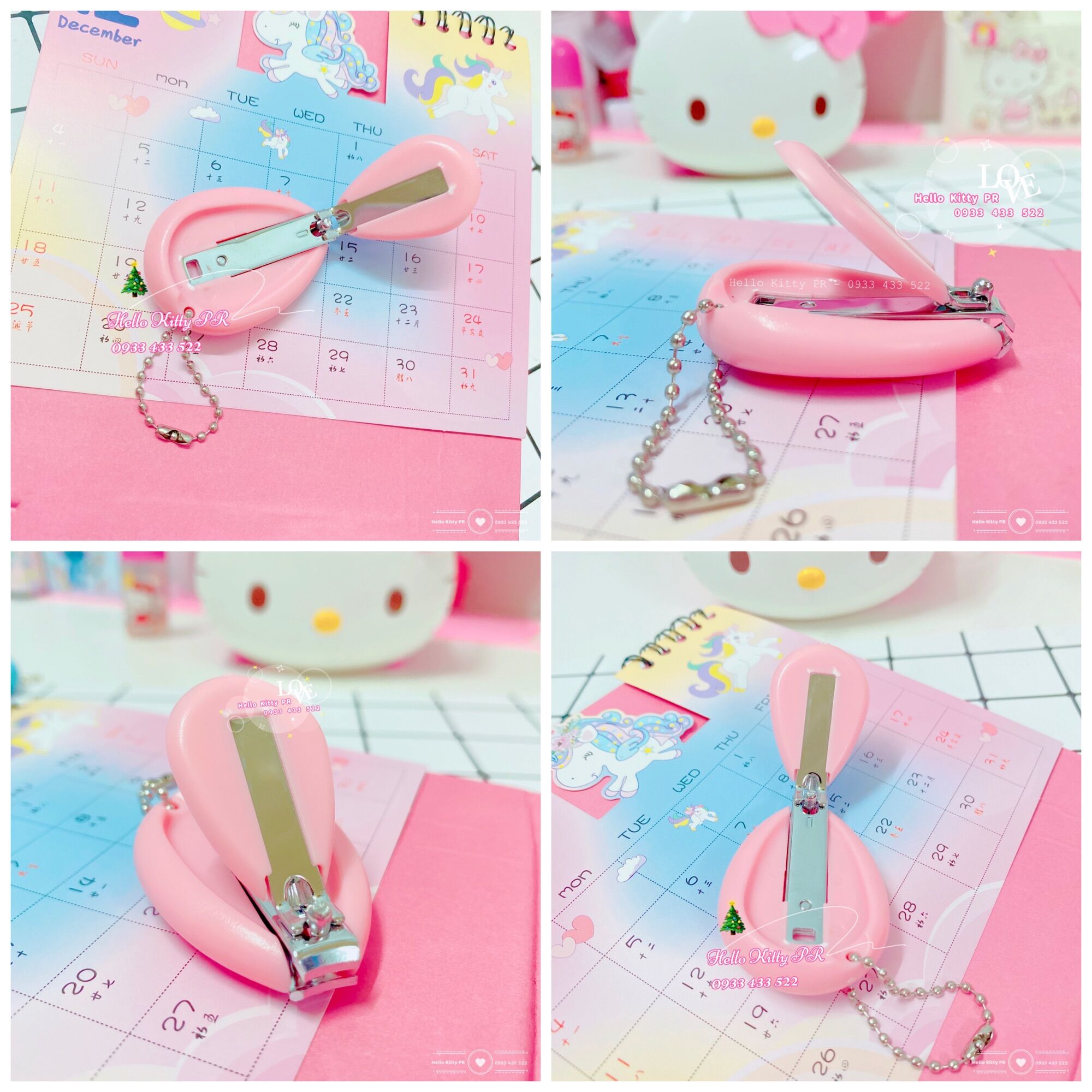 Bấm móng tay Hello Kitty - Melody - Cinamaroll - Pudding