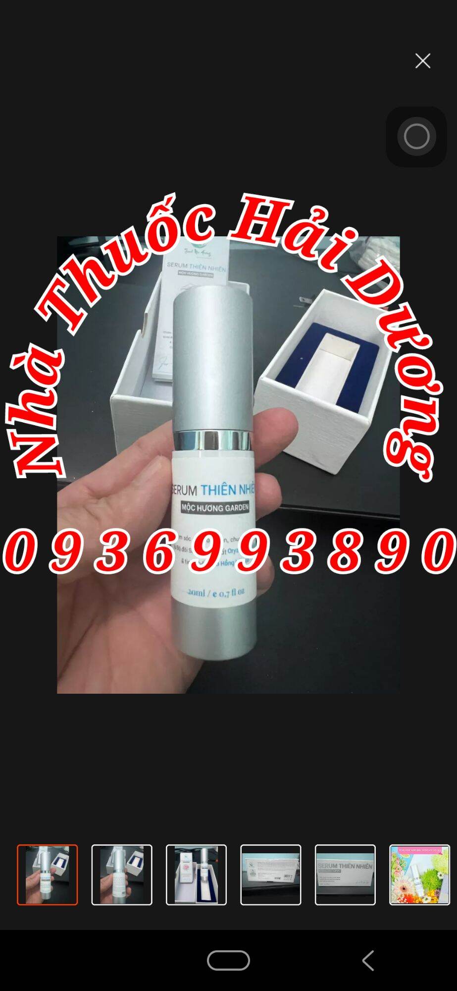 Serum Thiên Nhiên Thanh Mộc Hương