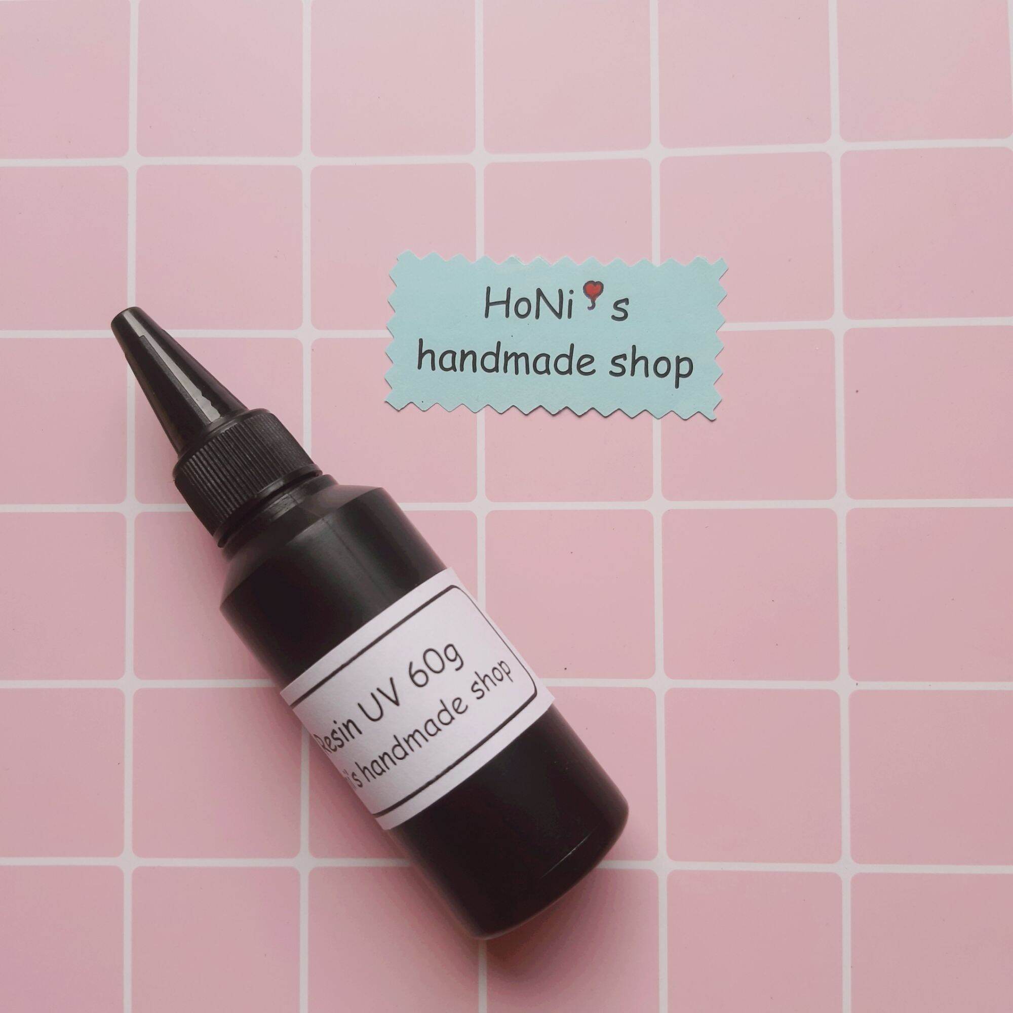 Keo Resin Uv Cứng Trong Suốt 100g làm handmade, phủ bóng đất sét