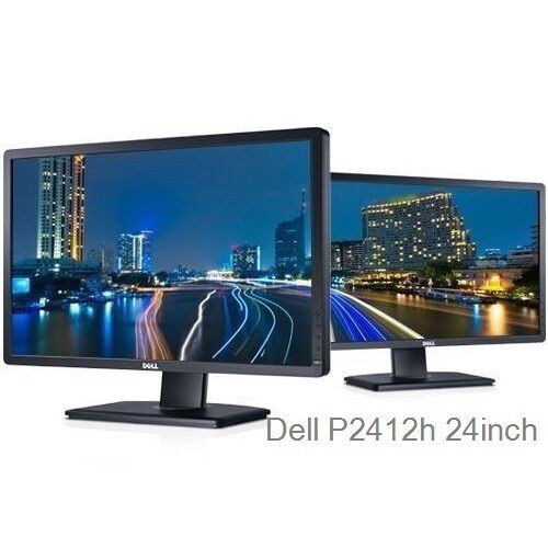 Màn hình vi tính dell ultrasharp p2412h 24" led monitor mới 99%