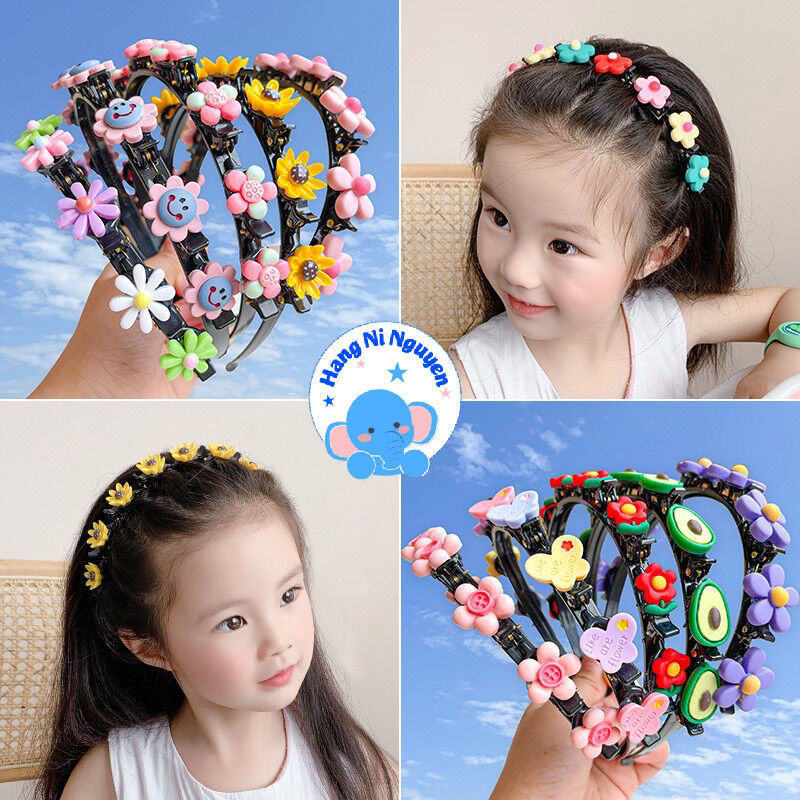 Cài tóc có kẹp dễ thương cho bé (MẪU NGẪU NHIÊN)