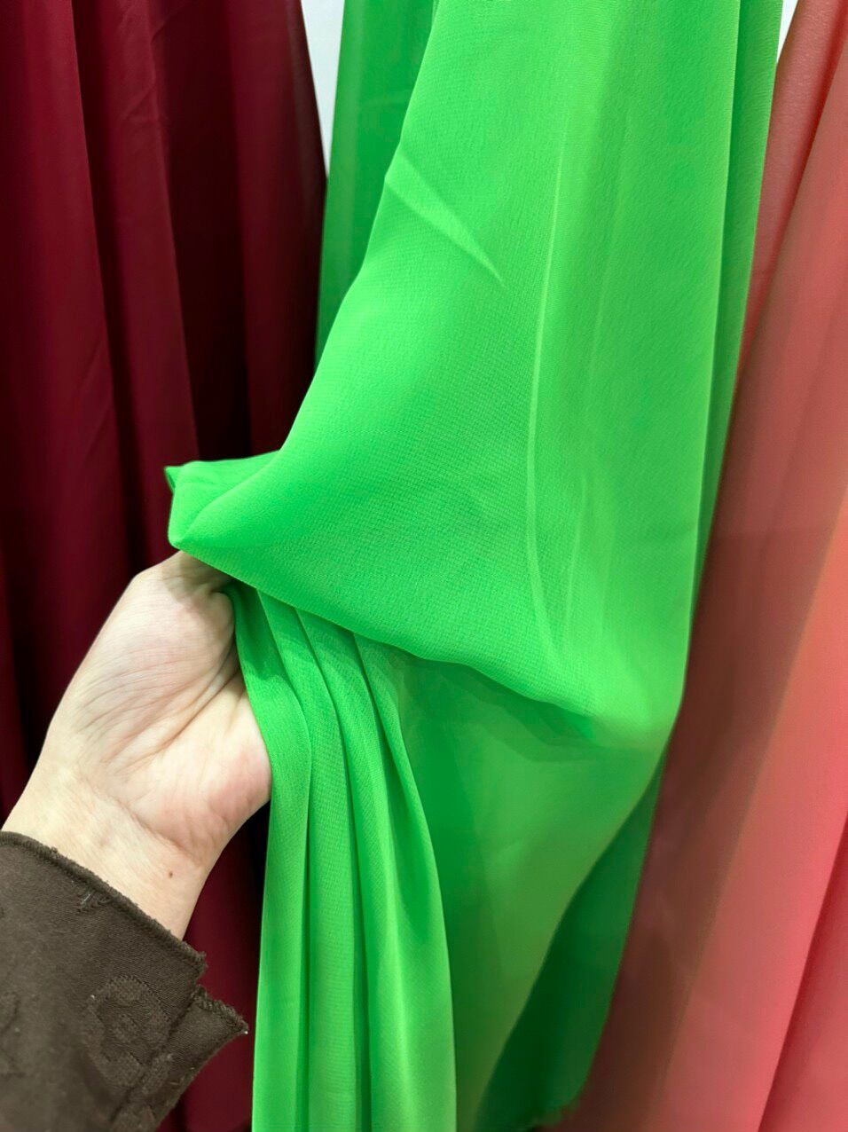 VẢI VOAN NHUNG KHỔ 1M6