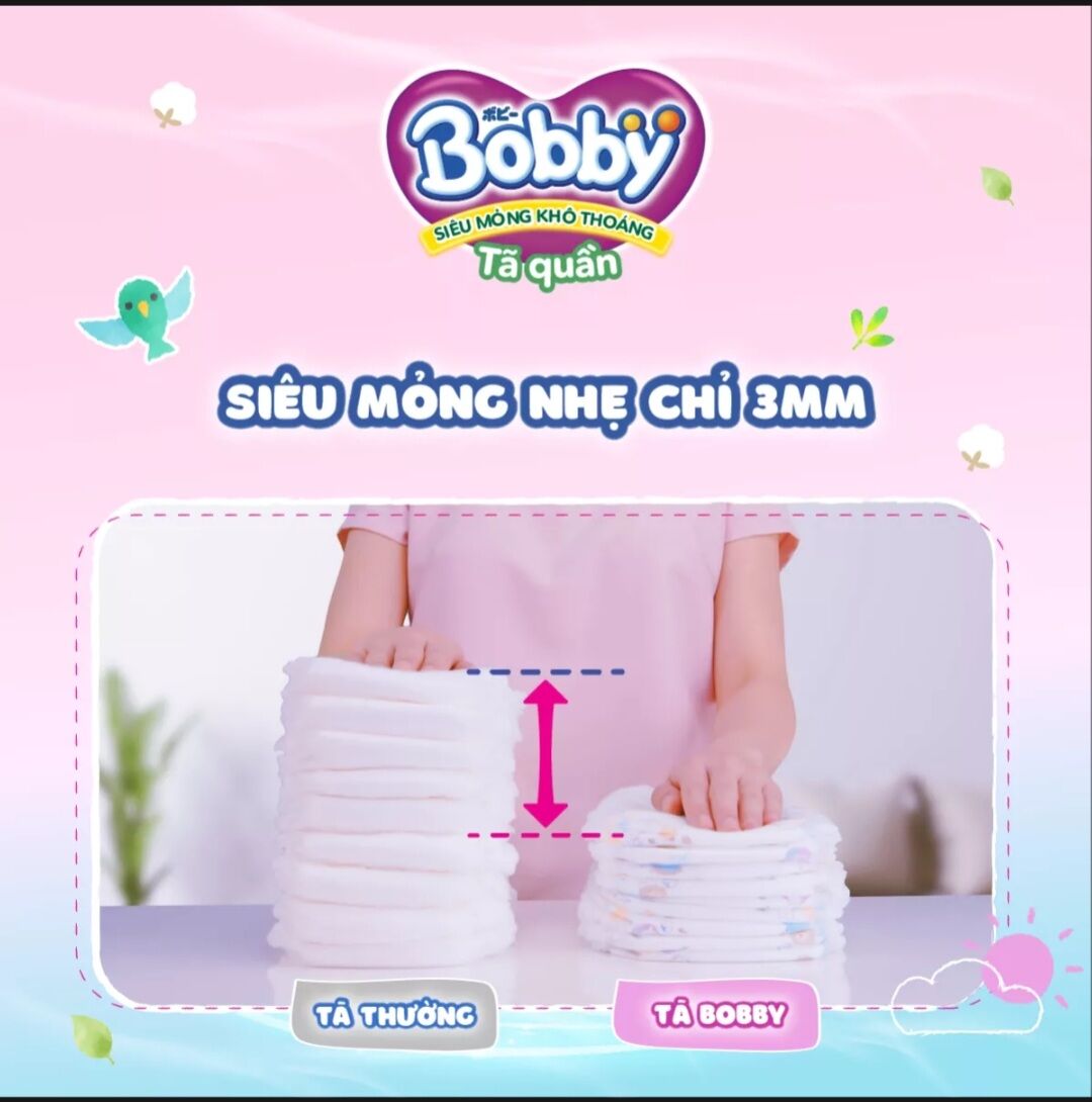 Tã Quần Bobby Mega Jumbo M120