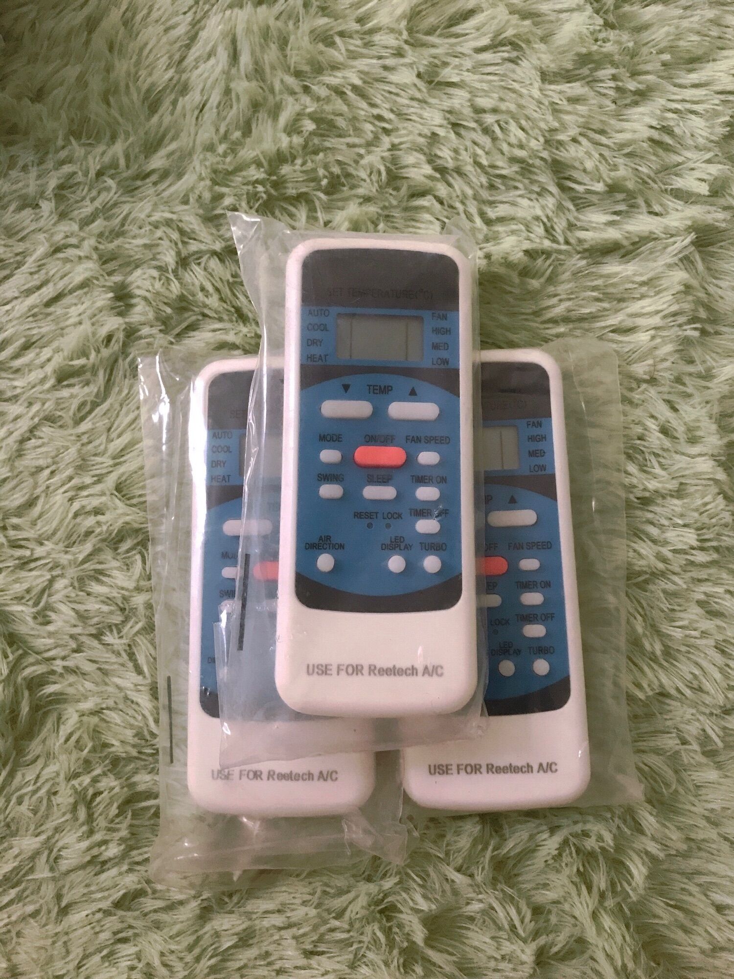 Remote máy lạnh Reetech - Điều khiển điều hoà Reetech (mẫu 3)