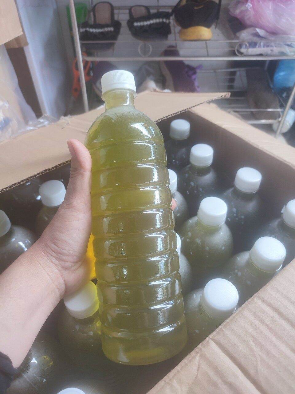 1 lít Mật Ong Hoa Bạc Hà Nguyên Chất