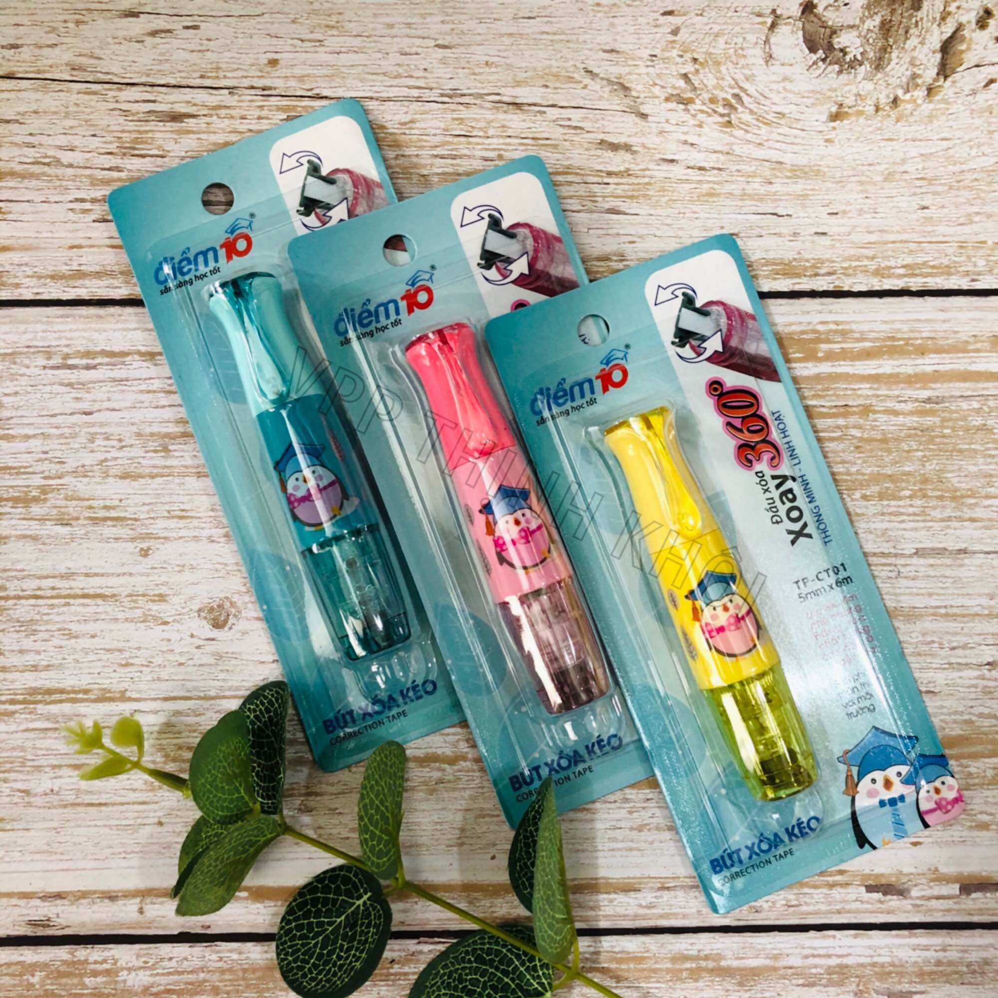Bút xóa kéo thiên long điểm 10 tp-ct01