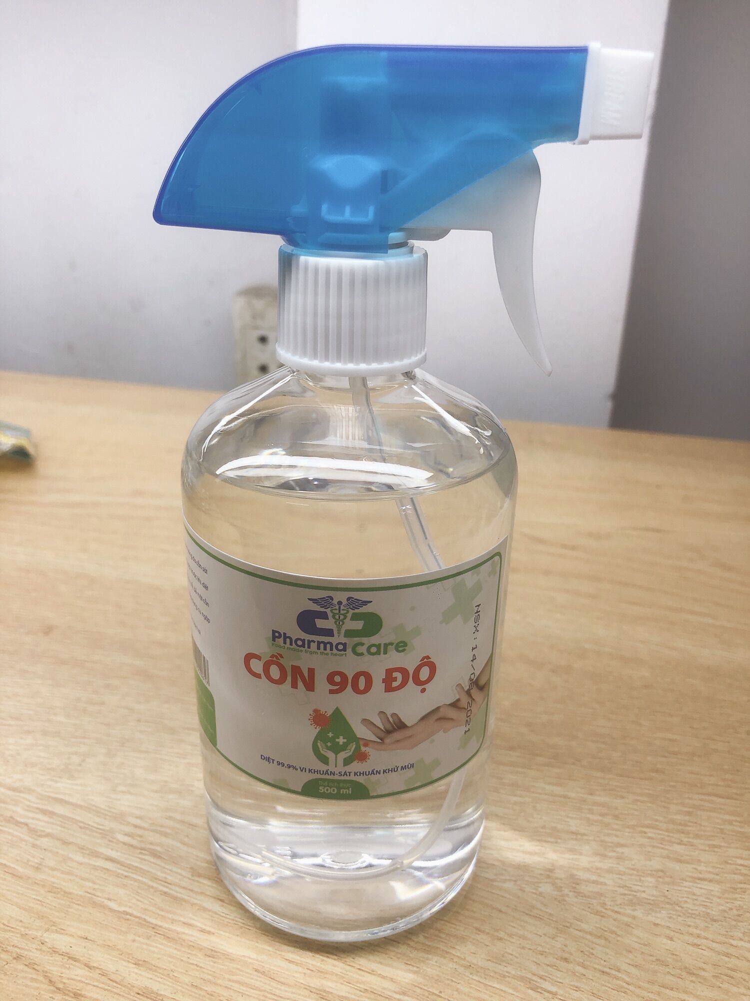 Cồn phrama care 90 độ 500ml