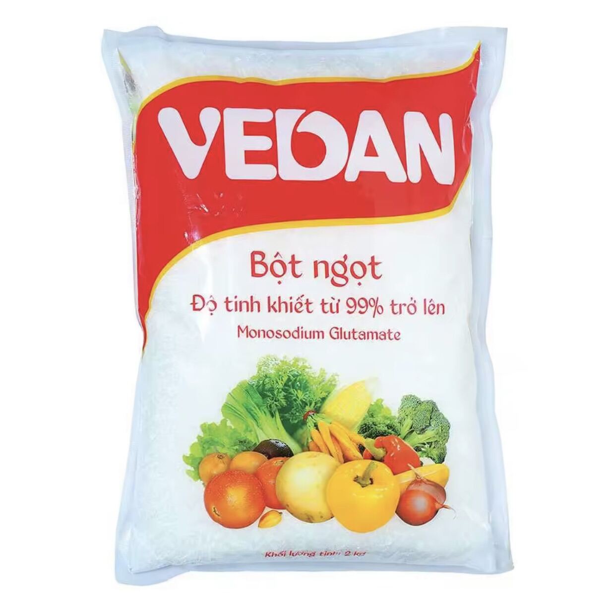 Bột ngọt Vedan hạt nhuyễn gói 1kg