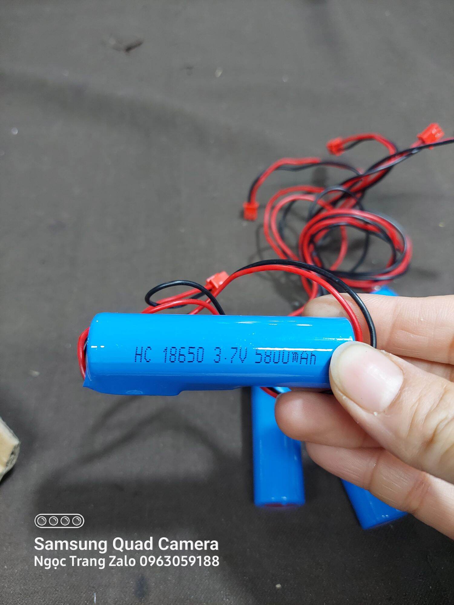 Pin 18650 - 3.7v - 5800mah