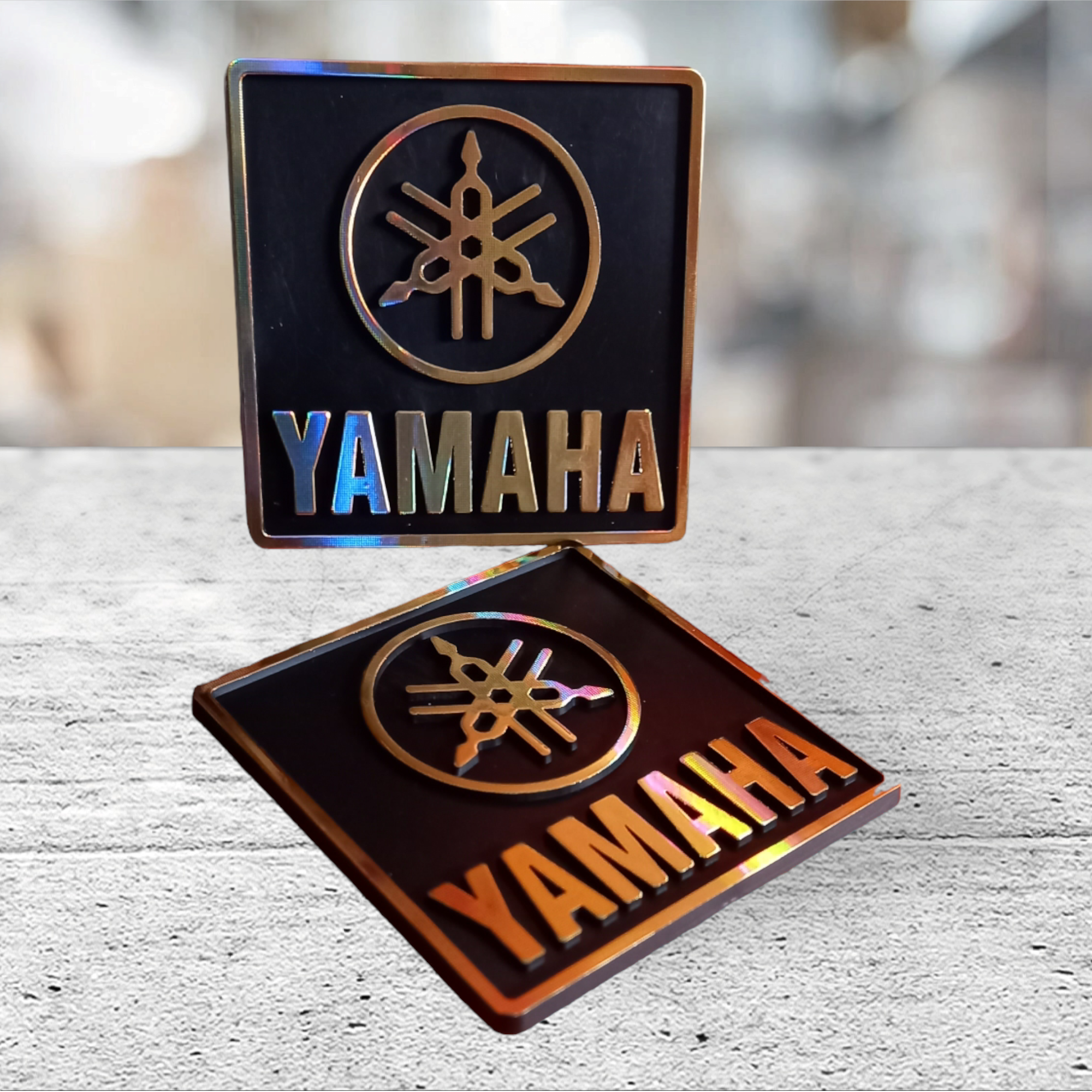 Tem Dán Thùng Loa YAMAHA Vuông ( 1 bộ 23k)