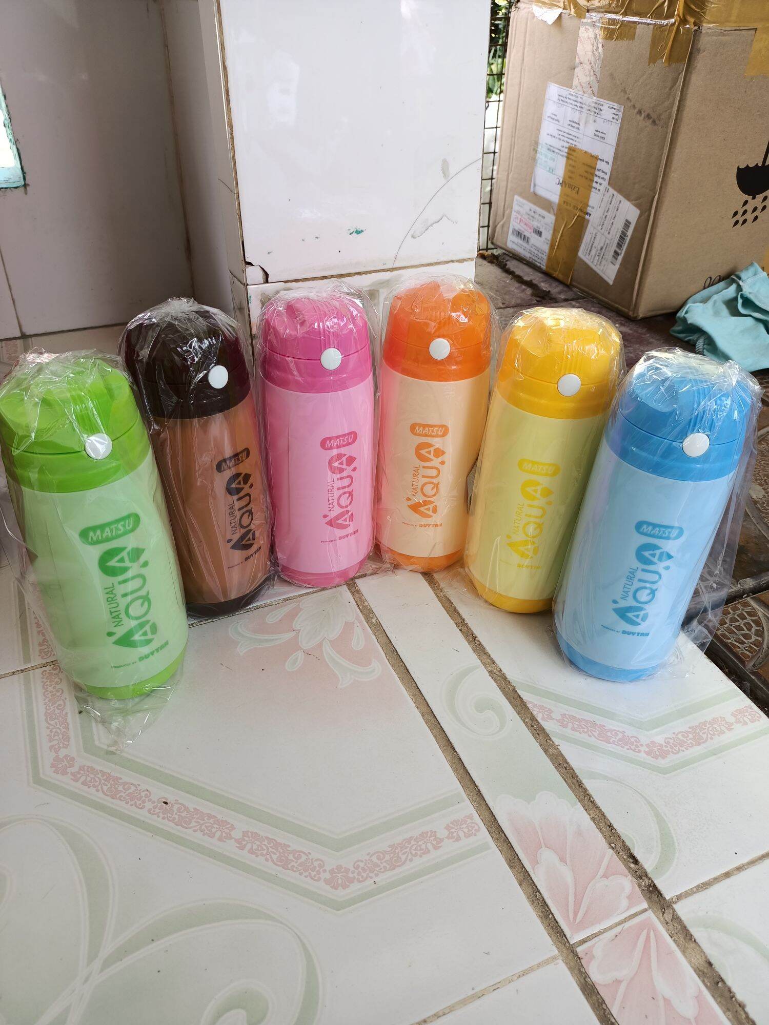 Bình nước học sinh Duy Tân 500ml