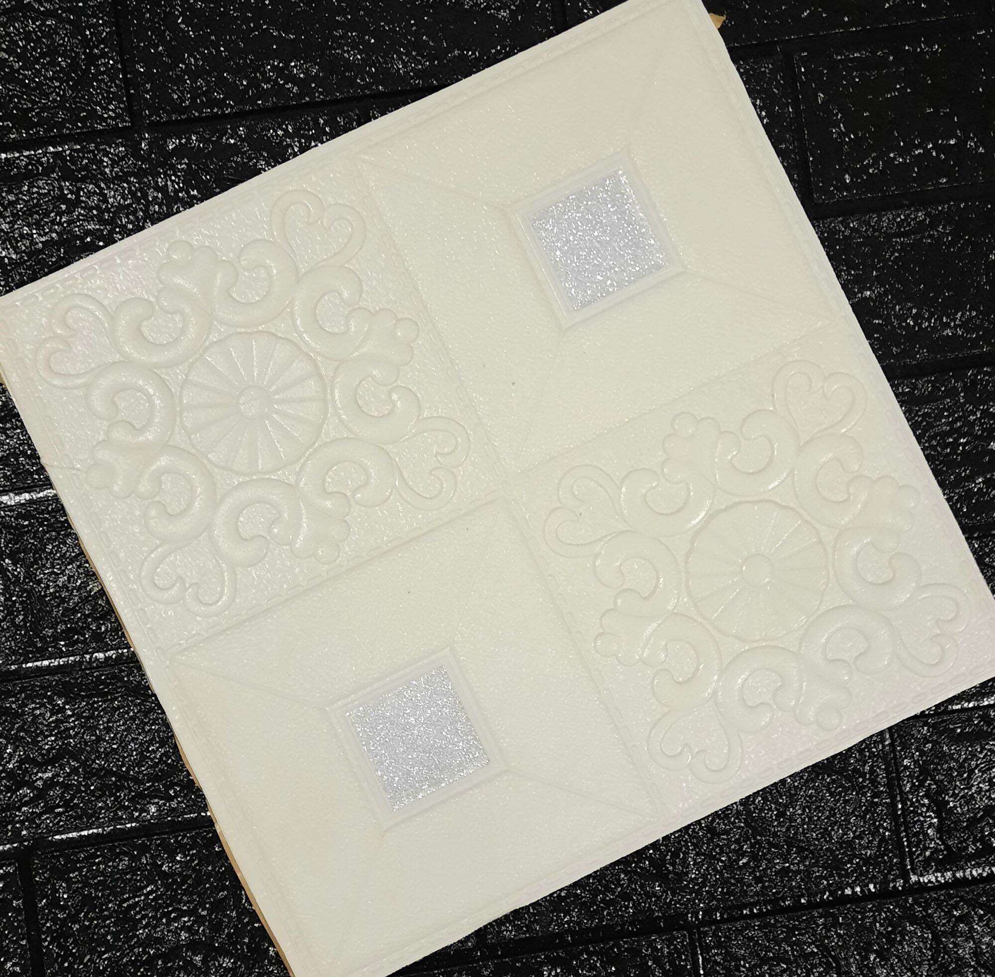 Xốp Dán Hoa Văn 3D Kích Thước 35x35cm