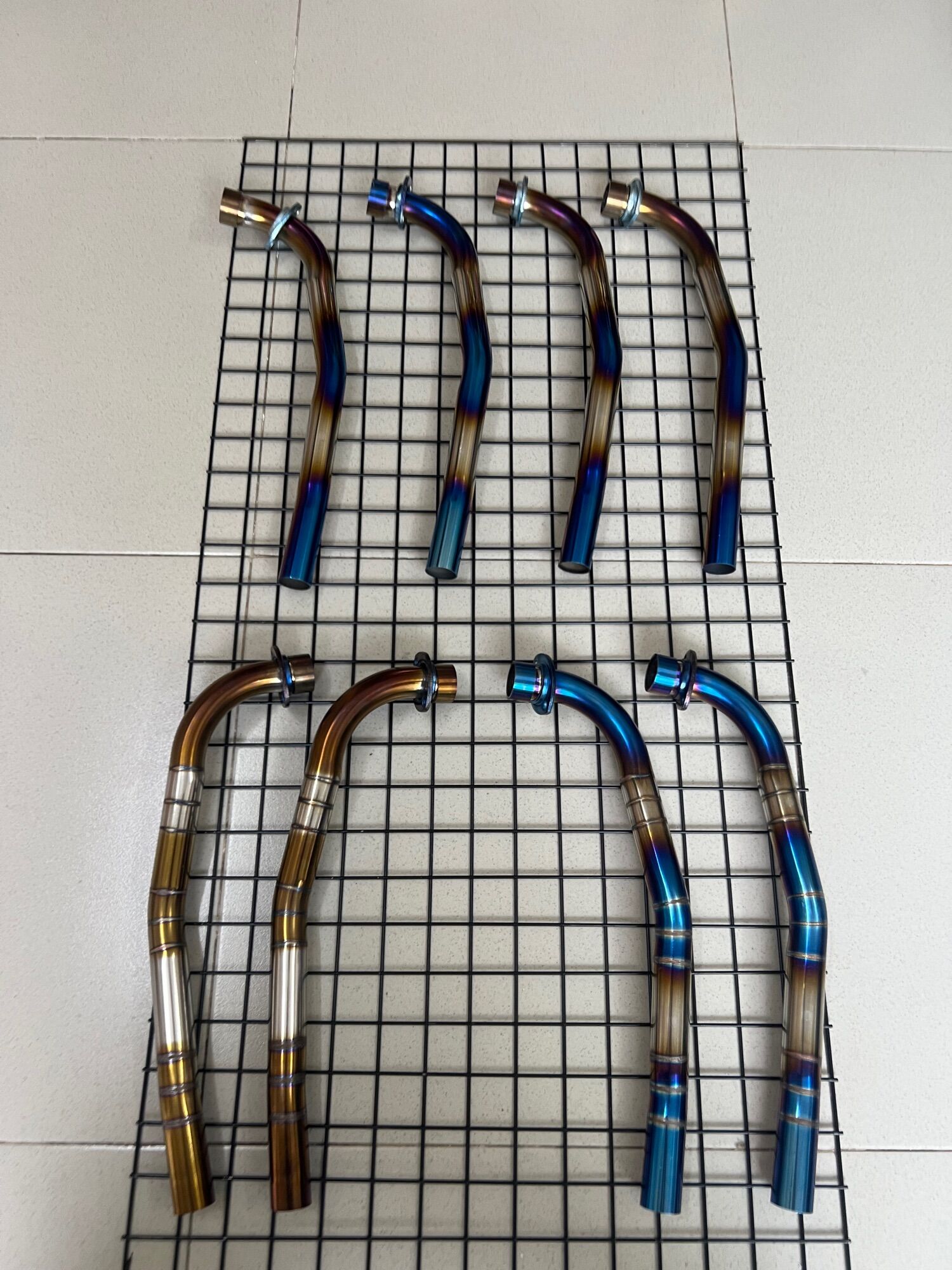 Cổ pô inox titan gắn cho xe wave, dream, rs, sirius, exciter, futer neo, cúp , futer2 giá sinh viên