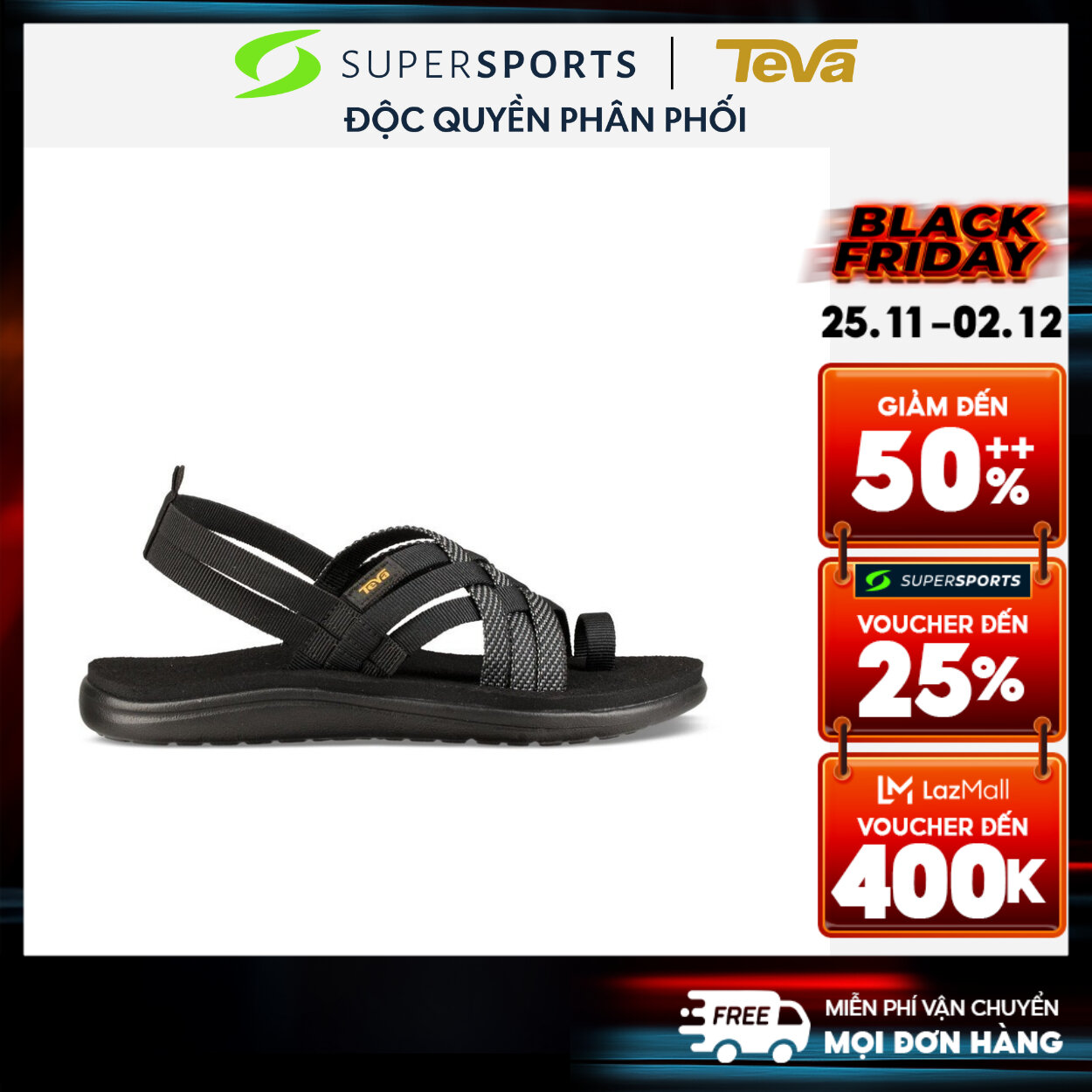 TEVA Giày sandal nữ Voya Strappy 1099271