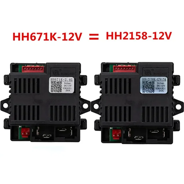 [HH671K = HH2158K-7A- 12V]  Bo mạch dùng cho xe ô tô điện trẻ em 12V