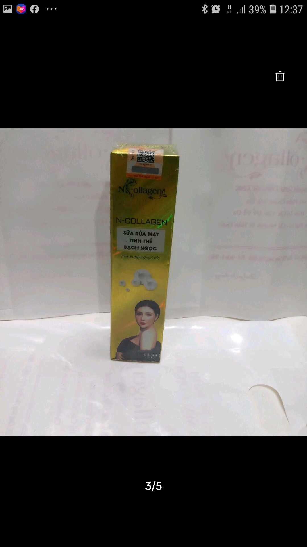 SỮA RỬA MẶT BẠCH NGỌC NCOLLAGEN