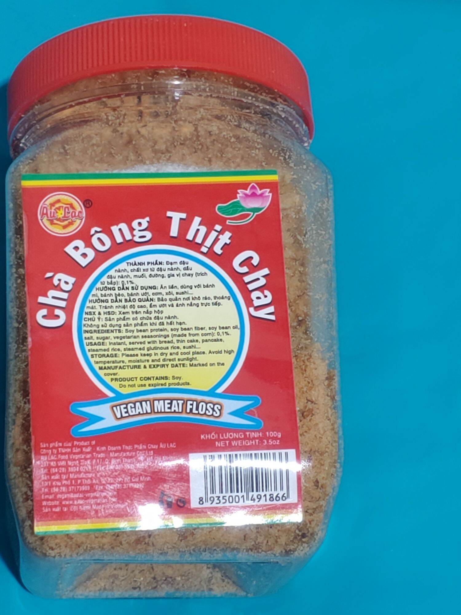 Chà Bông Chay Âu Lạc (Gà, Nấm, Tôm, Thịt Chay)