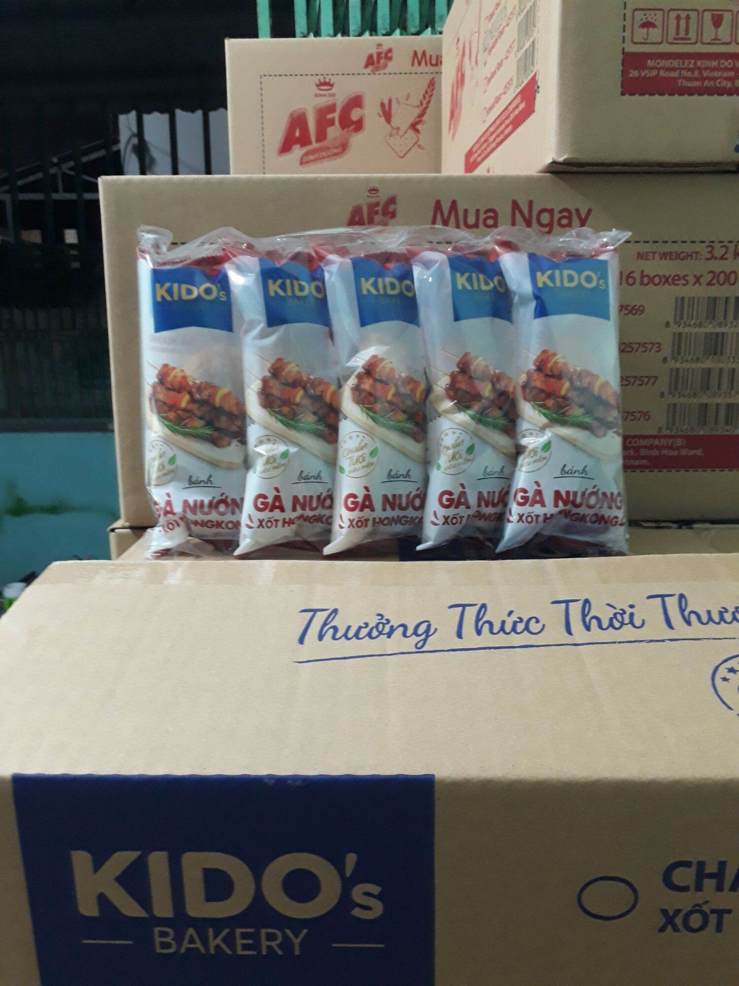 Combo túi 5 Bánh mì tươi Gà Nướng Xốt Hongkong