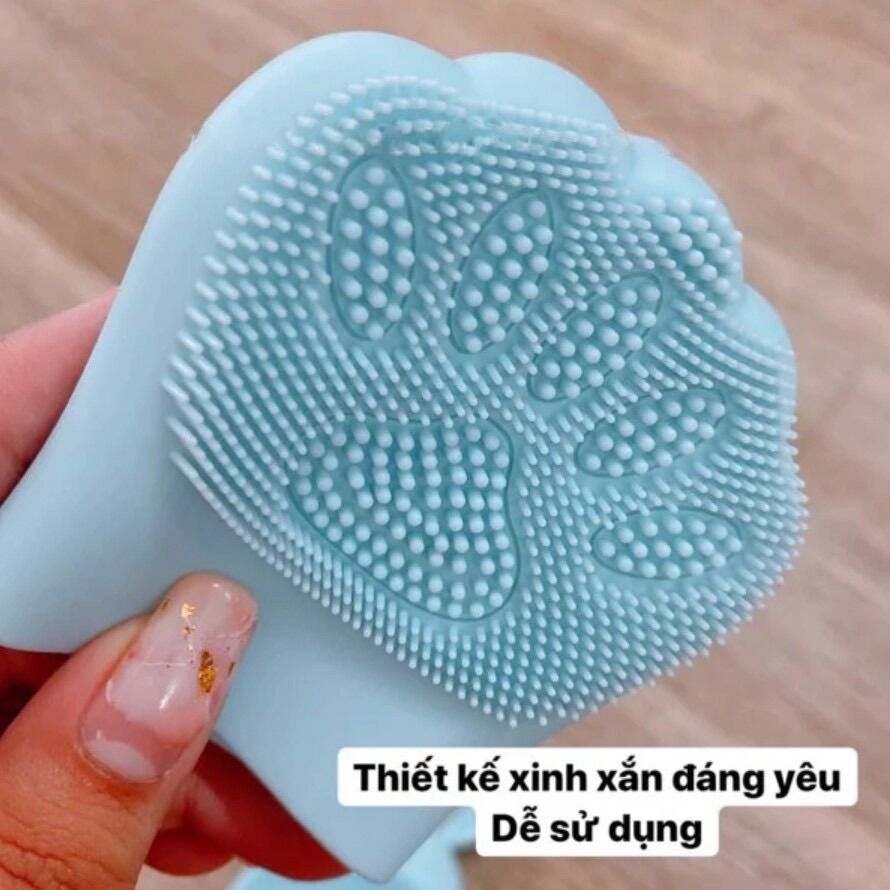 Cọ Rửa Mặt Silicon Làm Sạch Sâu