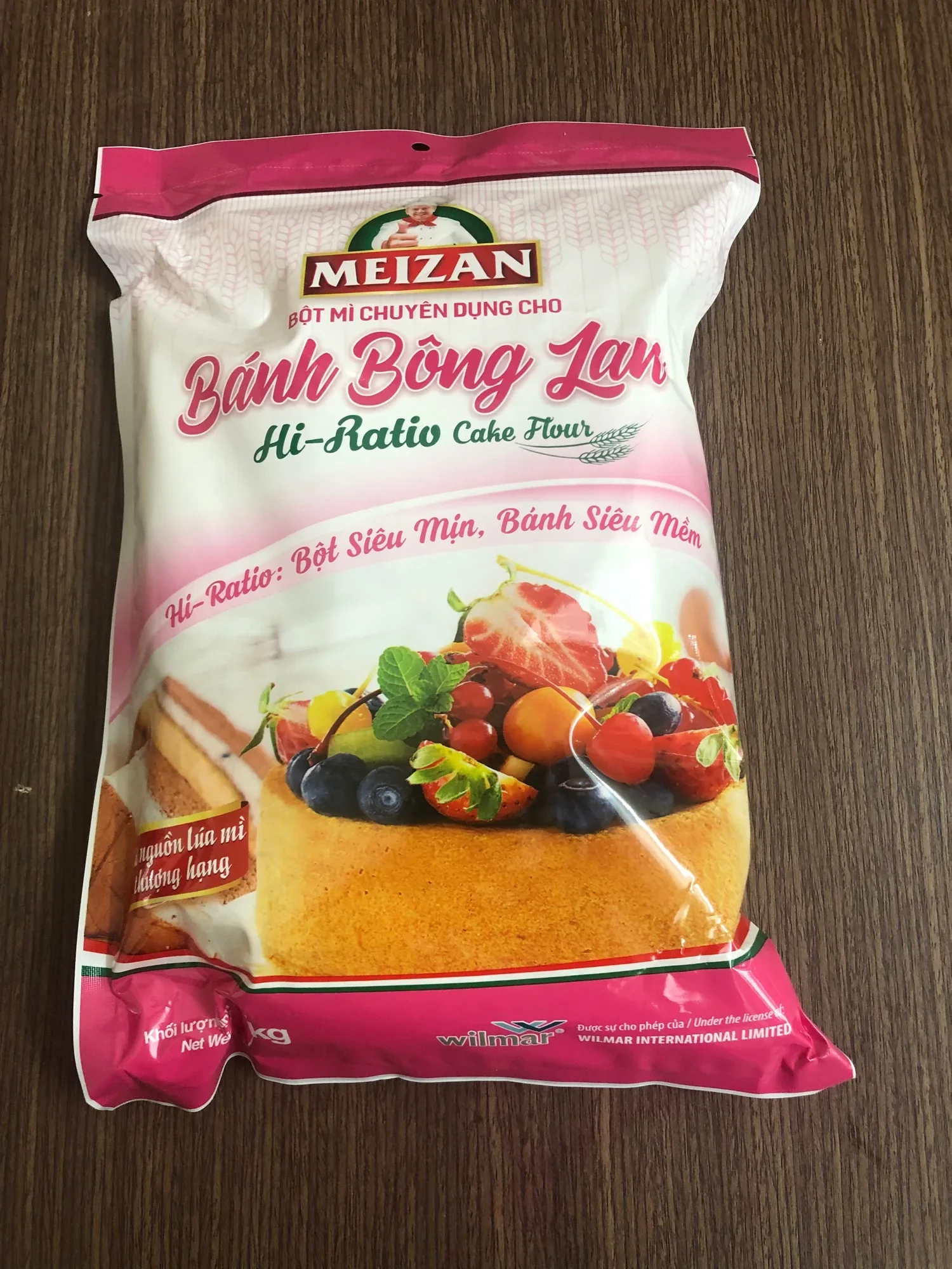MH( Sales 9.9) 1kg Bột làm bánh bông Lan Meizan
