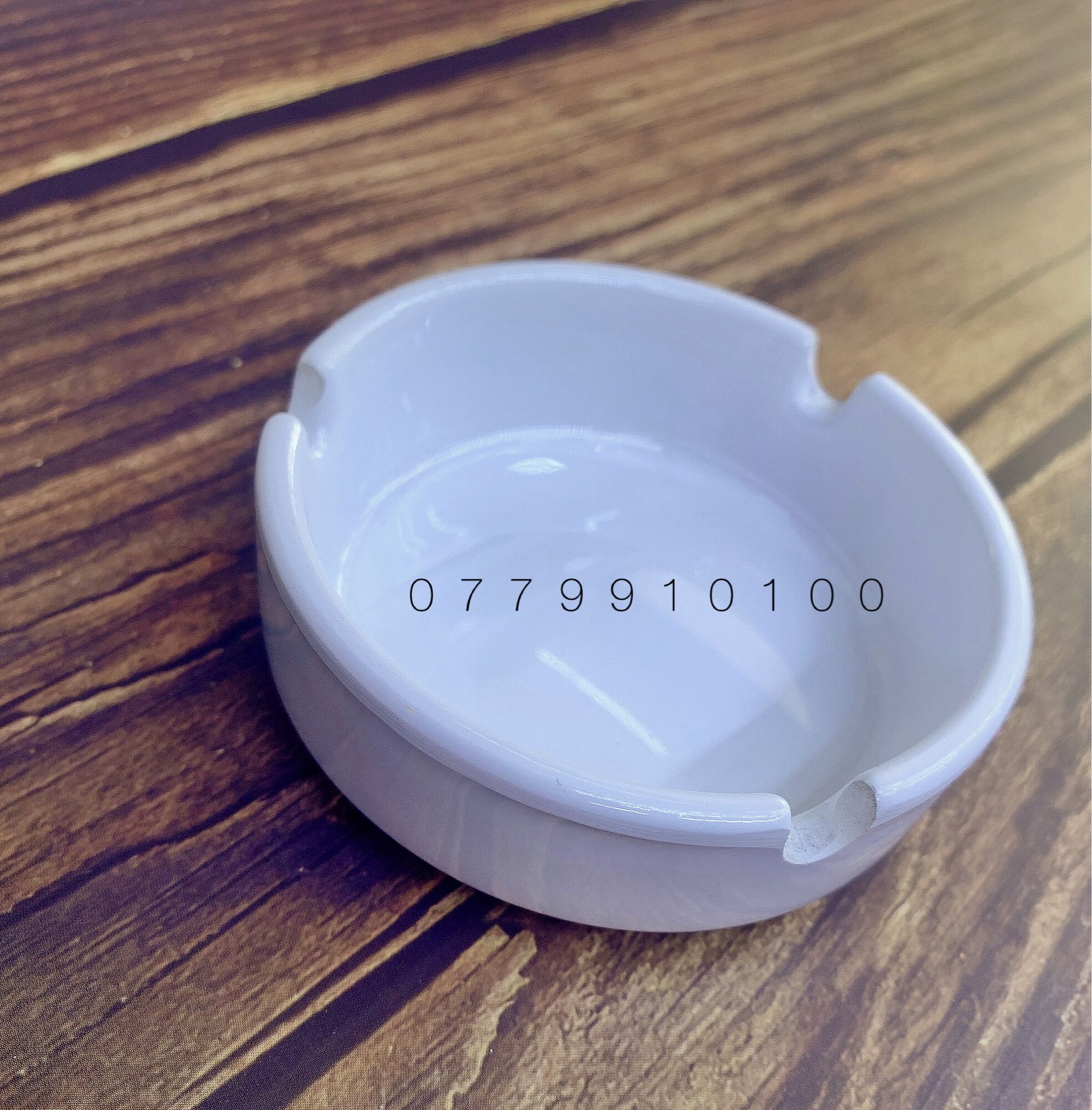 [HCM]Gạt tàn melamine Thailand tròn 8x8x3cm