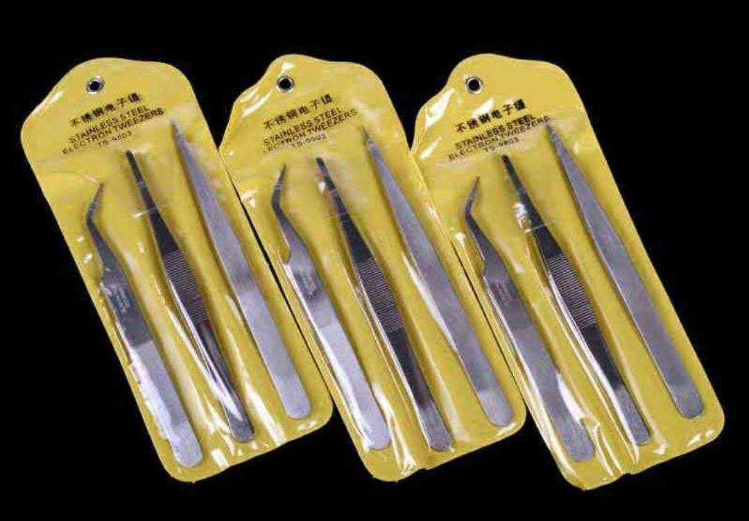 Sét 3 nhíp gắp đa năng