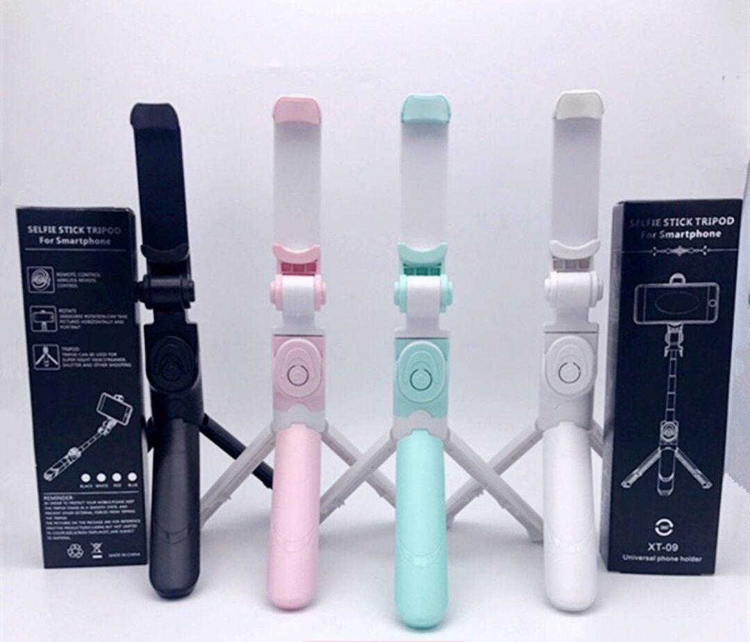 Đèn live streaml Led có gương 3 màu