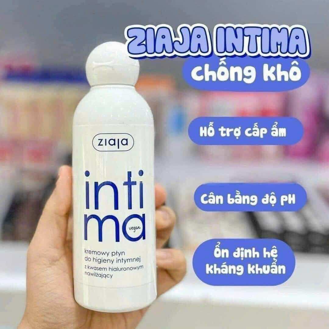Dung dịch vệ sinh Intima màu hồng