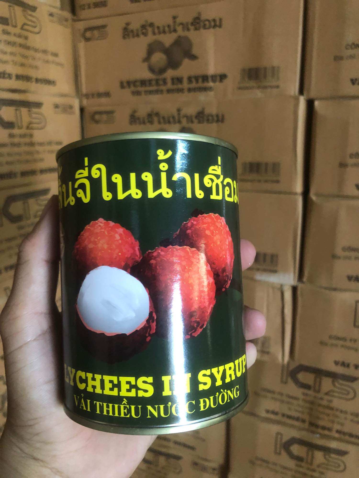 Vải Thiều Nước Đường 565g