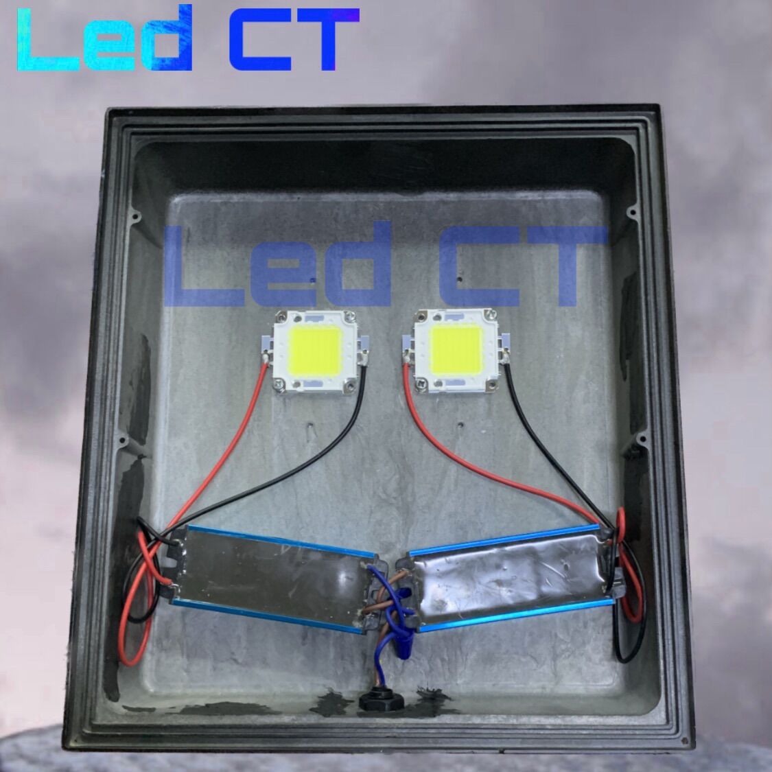 Chip LED 50W Trắng, Vàng(4640-12B10C) DC30-36V 1500mA