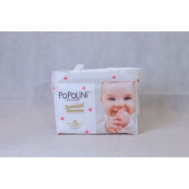 Bỉm popolini size newborn 30 dán