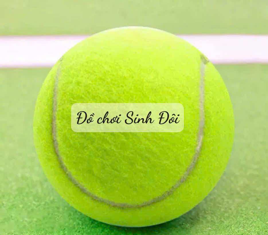 Combo 6 trái banh long mới - banh đũa trẻ con hay chơi - bnah tennis