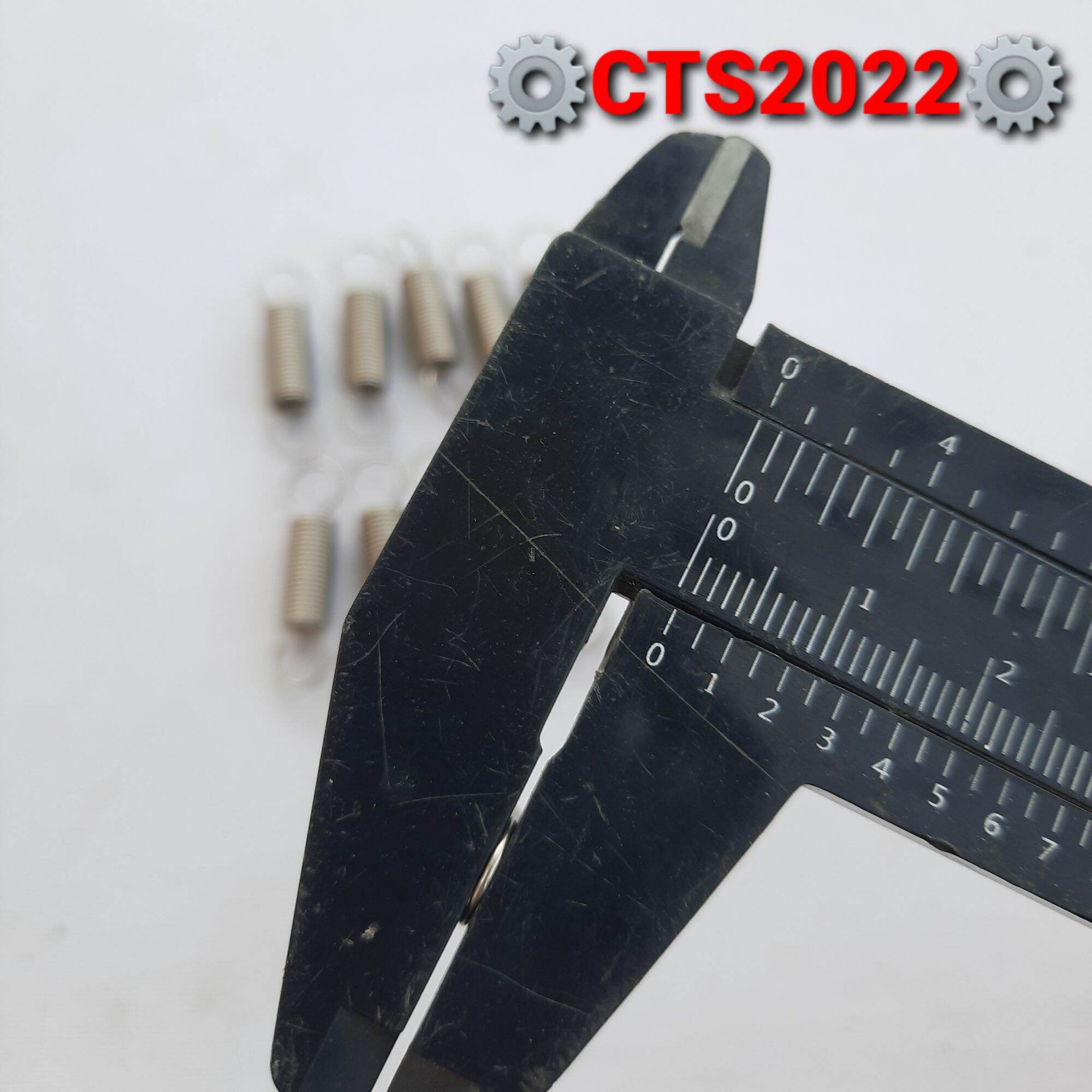 Lò xo kéo inox phi 6mm sợi 0.6mm